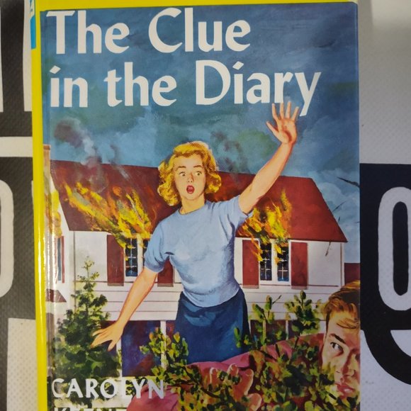 The Clue in the Diary Book 7 by Carolyn Keene Nancy Drew Mysteries 2003 Printing - Picture 1 of 6